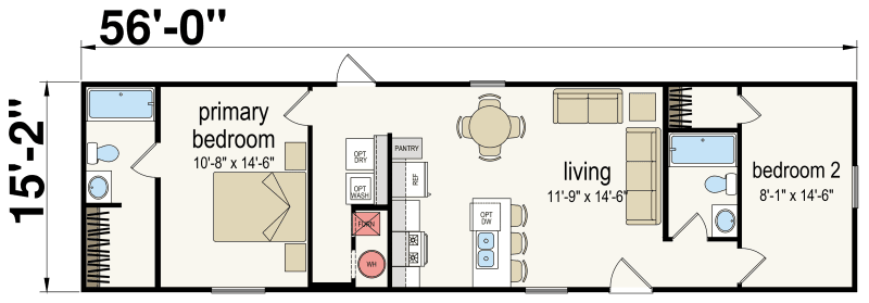 Barkley floor plan home features