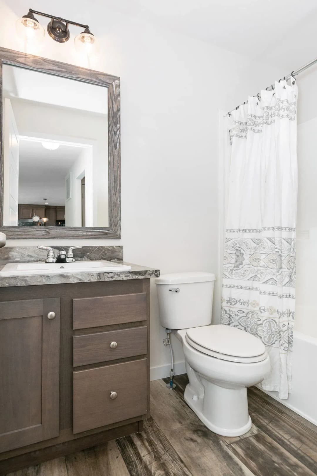 Residence bathroom home features