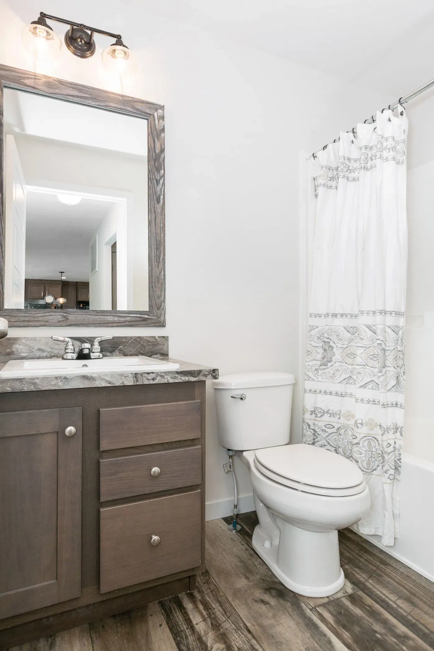 Residence bathroom home features