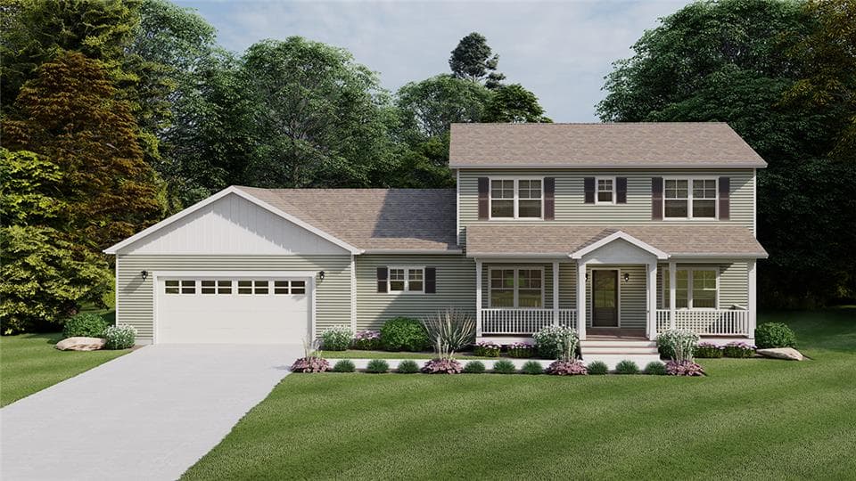 Orchard hero, elevation, and exterior home features