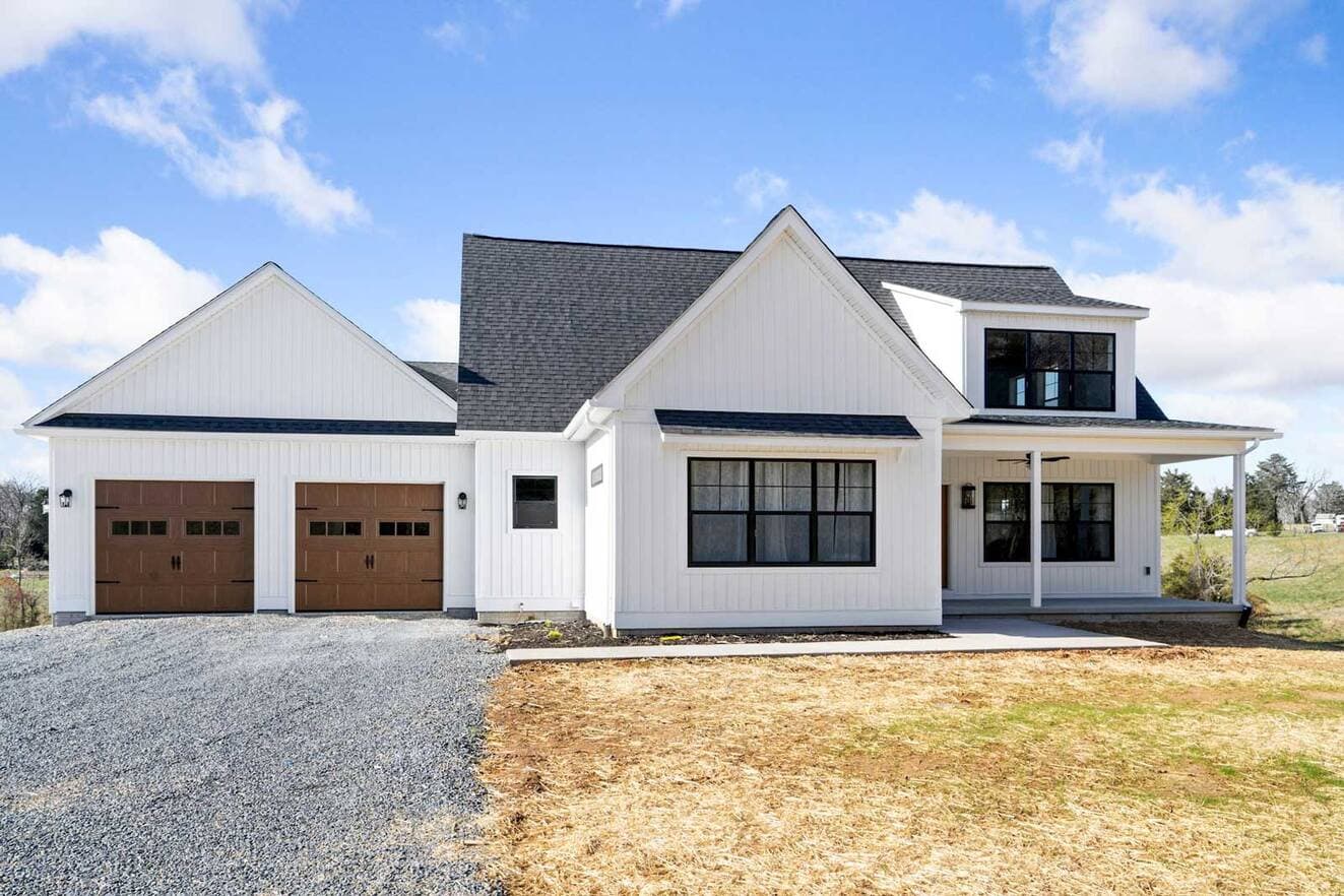 Farmhouse ii cape hero, elevation, and exterior home features