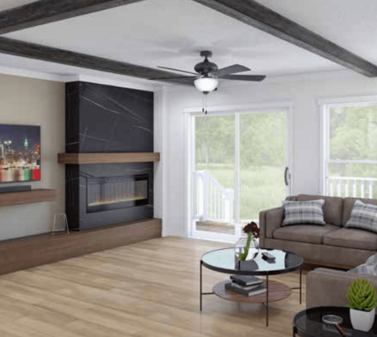 Highland interior home features