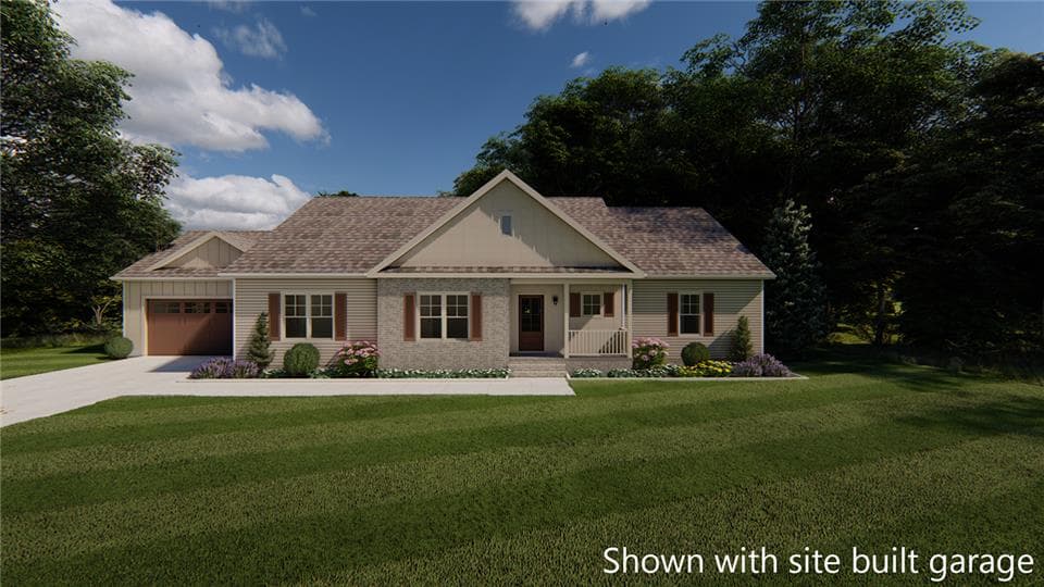 Samantha iii hero, elevation, and exterior home features