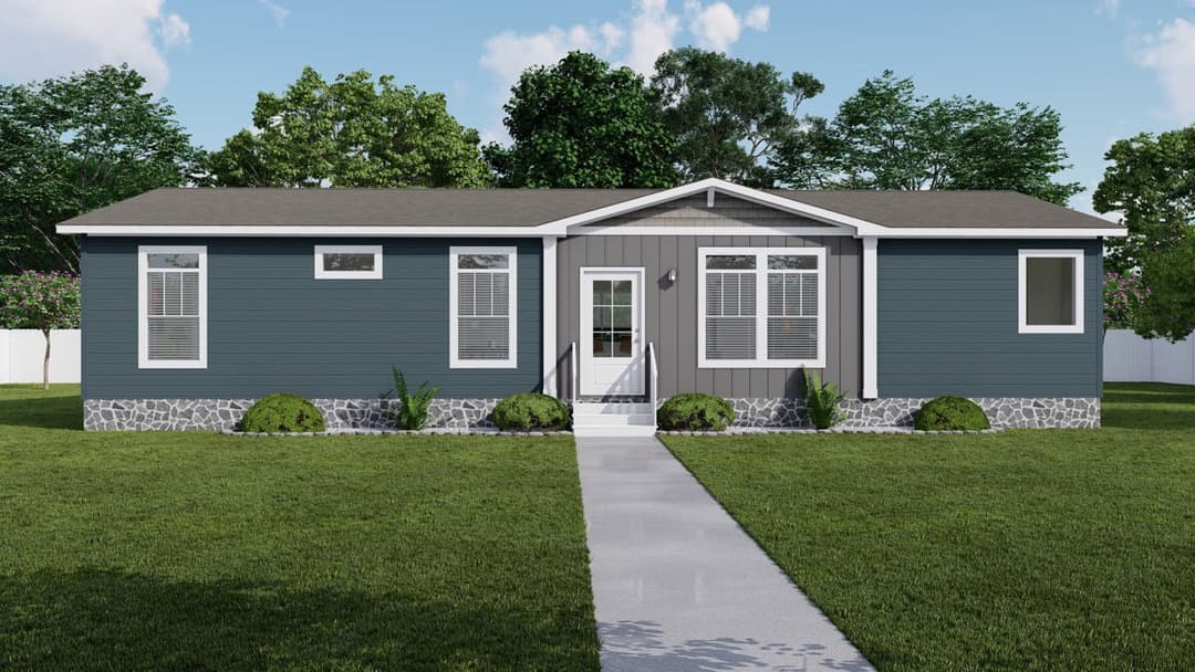 The durango elevation and exterior home features