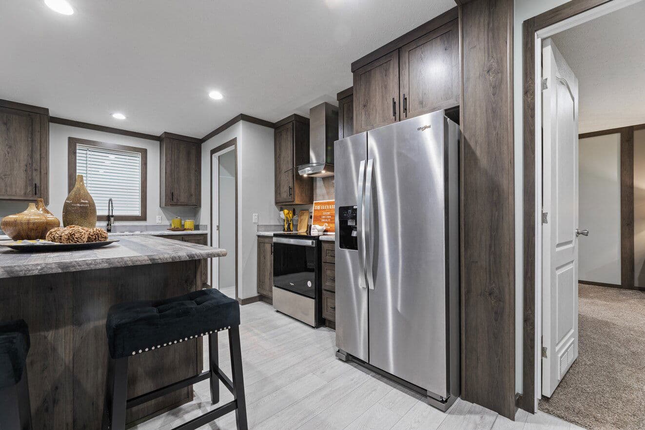 Elevation 32523d kitchen home features