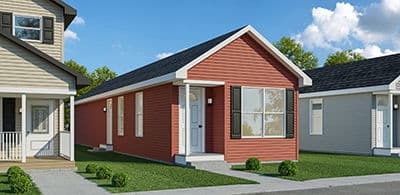 Muskegon elevation and exterior home features