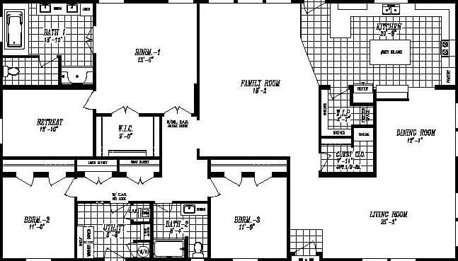 Sum4070a floor plan home features