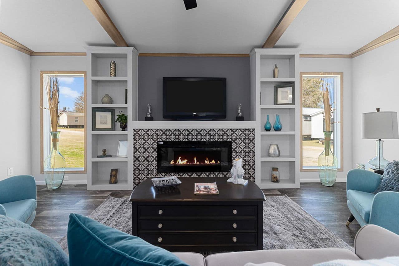 The magnolia interior home features