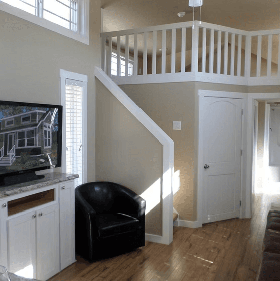 Meadow view interior home features