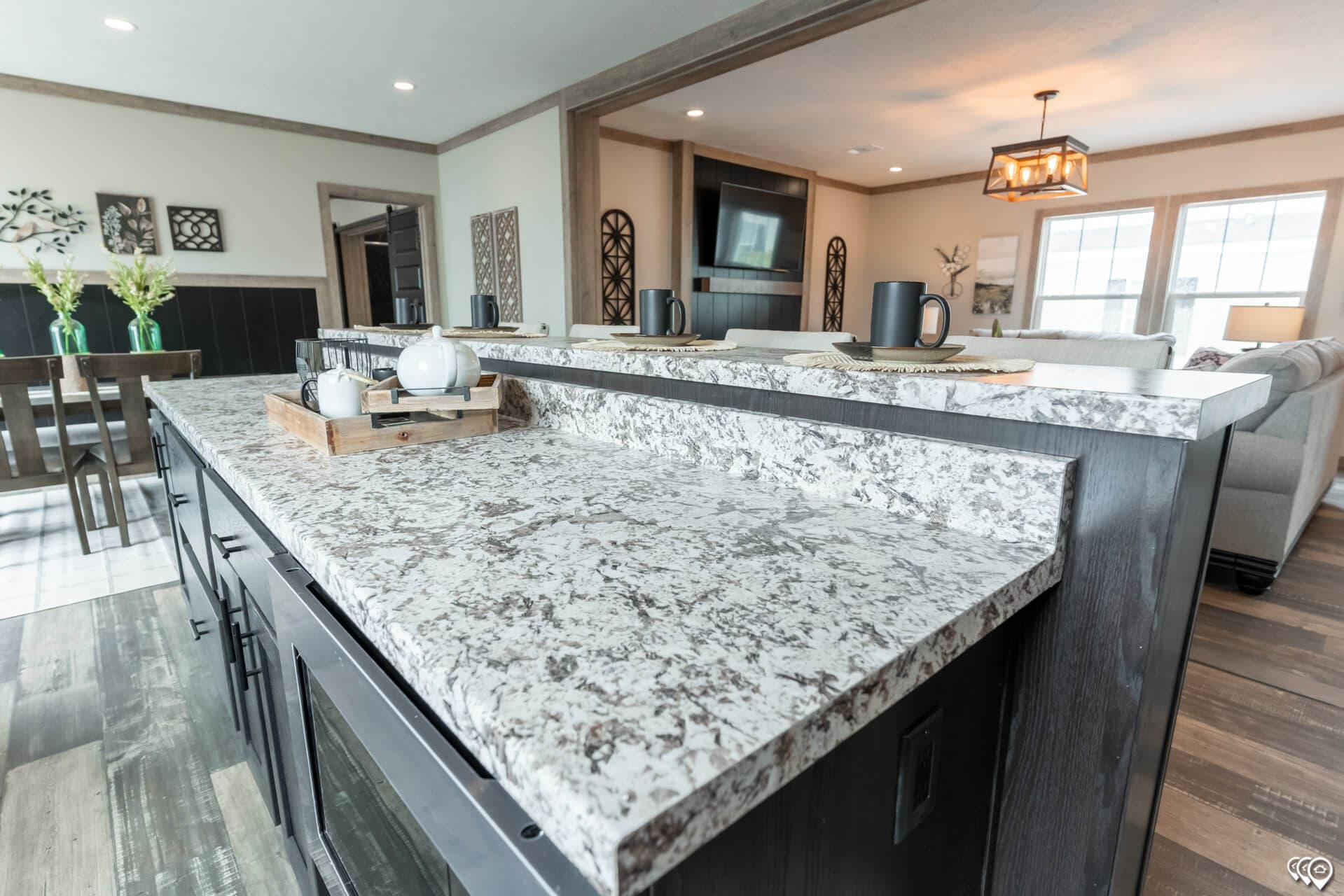 The shoal creek kitchen home features