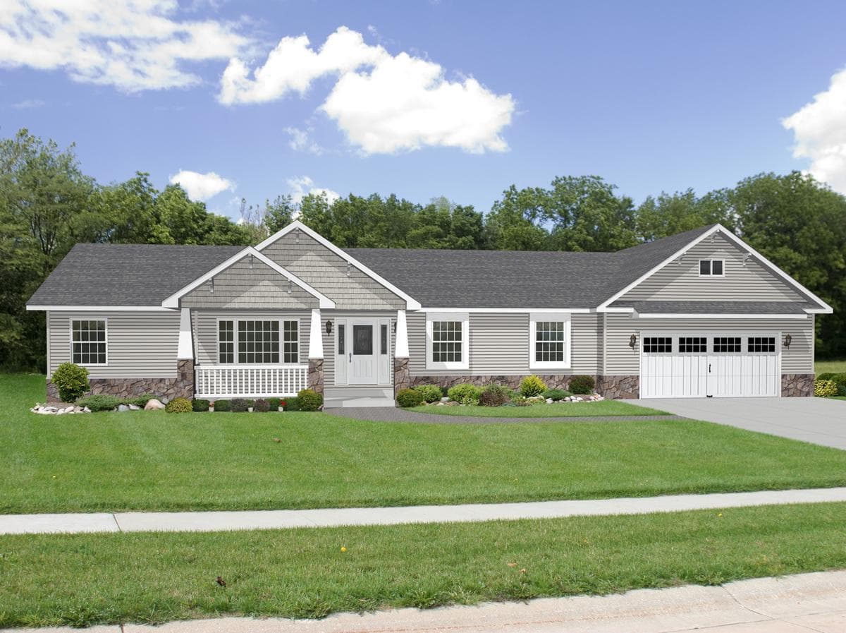 Charleston ii hero, elevation, and exterior home features